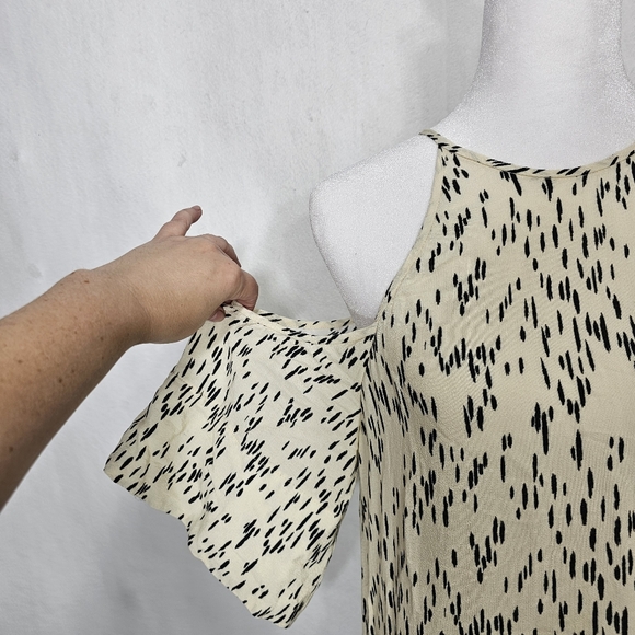 Lela Rose Printed Sleeveless Off The Shoulder Maxi Dress 8 - Picture 3 of 11